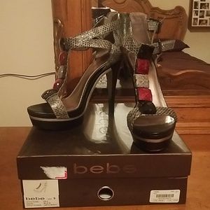 Isla (Bebe) Jewel Platform Heel
